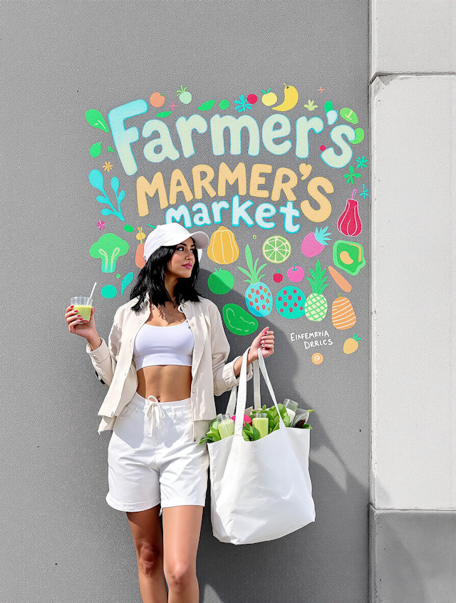 Woman at Farmer's Market