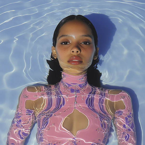 Serene Pool Portrait