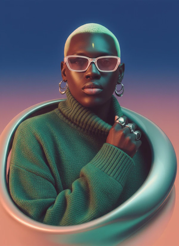 Futuristic Portrait