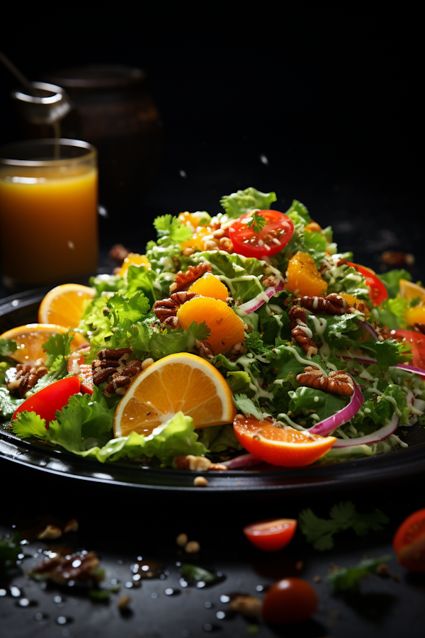 Vibrant Harvest Salad Plate