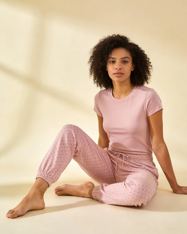 Calm Seated Woman