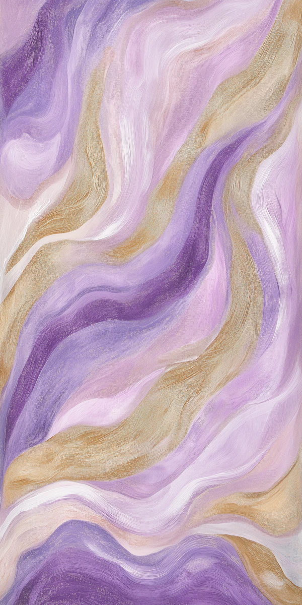 Abstract Pastel Painting