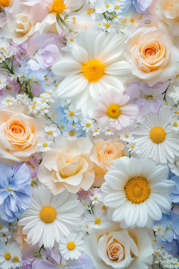 Vibrant Flower Composition