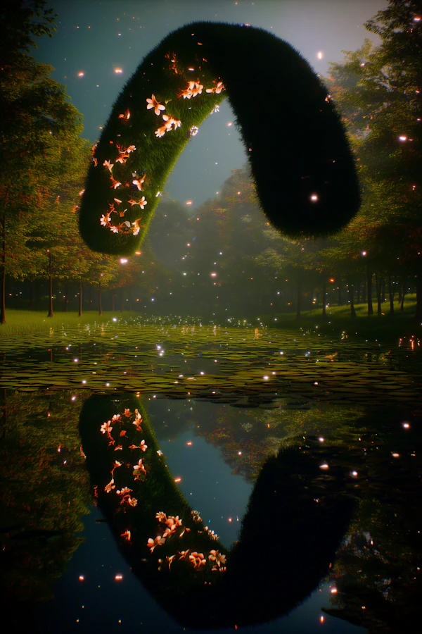 Surreal Forest Arch