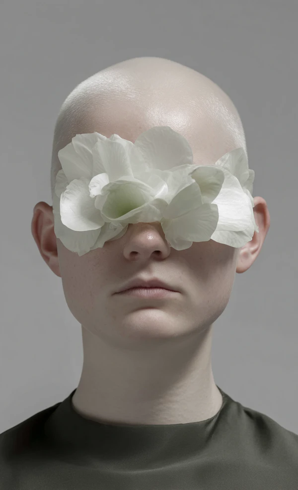 Surreal Floral Portrait