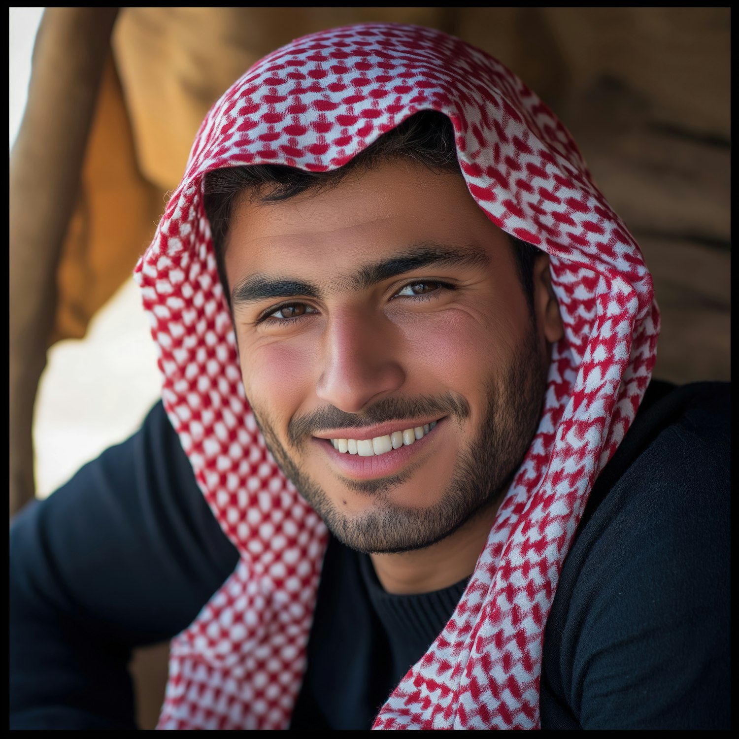 Man with Keffiyeh