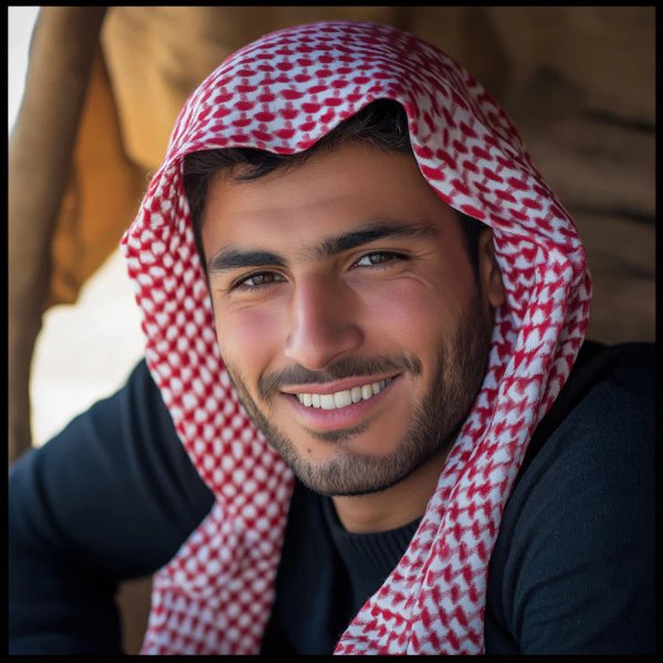 Man with Keffiyeh