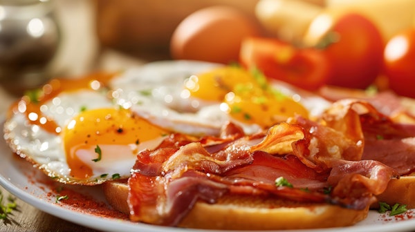 Appetizing Traditional Breakfast Platter