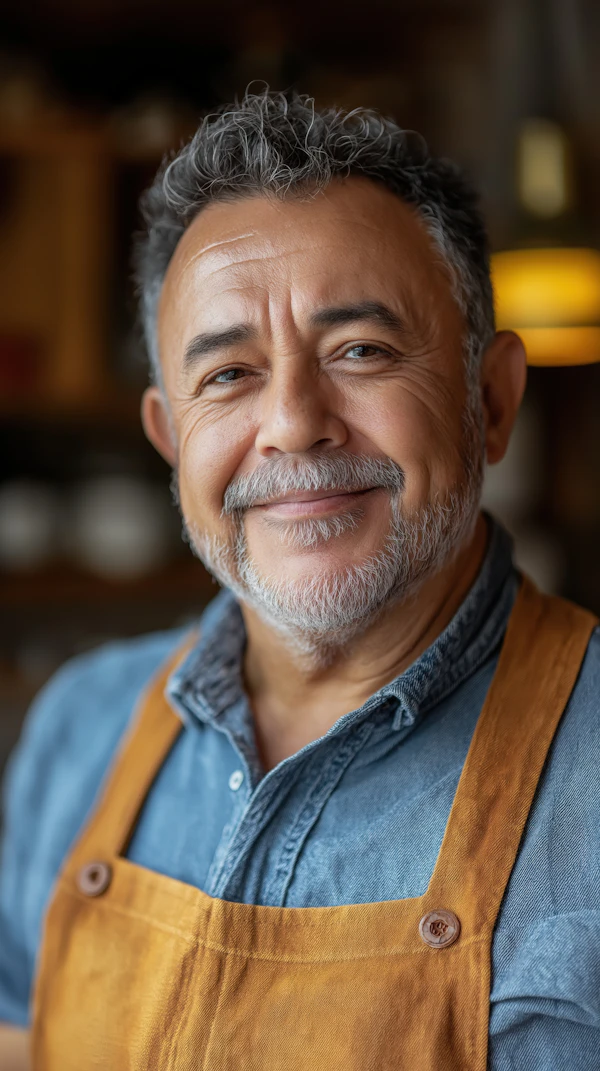 Friendly Artisan Portrait