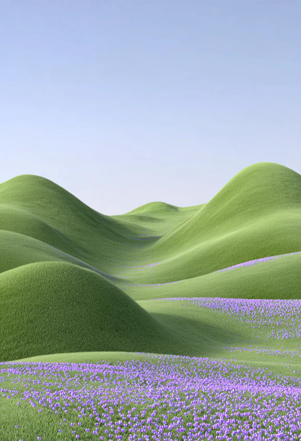 Serene Green Hills
