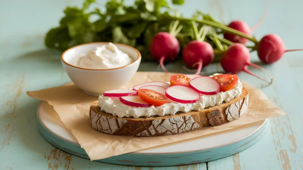 Rustic Bread with Toppings