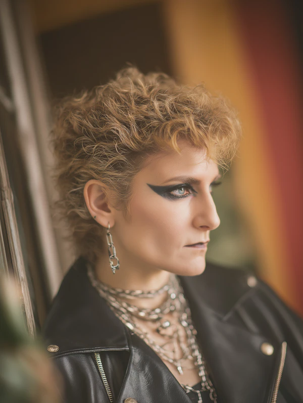 Edgy Portrait Style