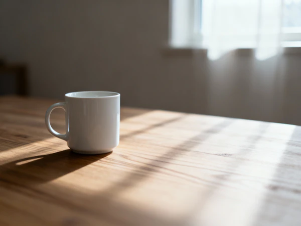 Ceramic Mug on Table