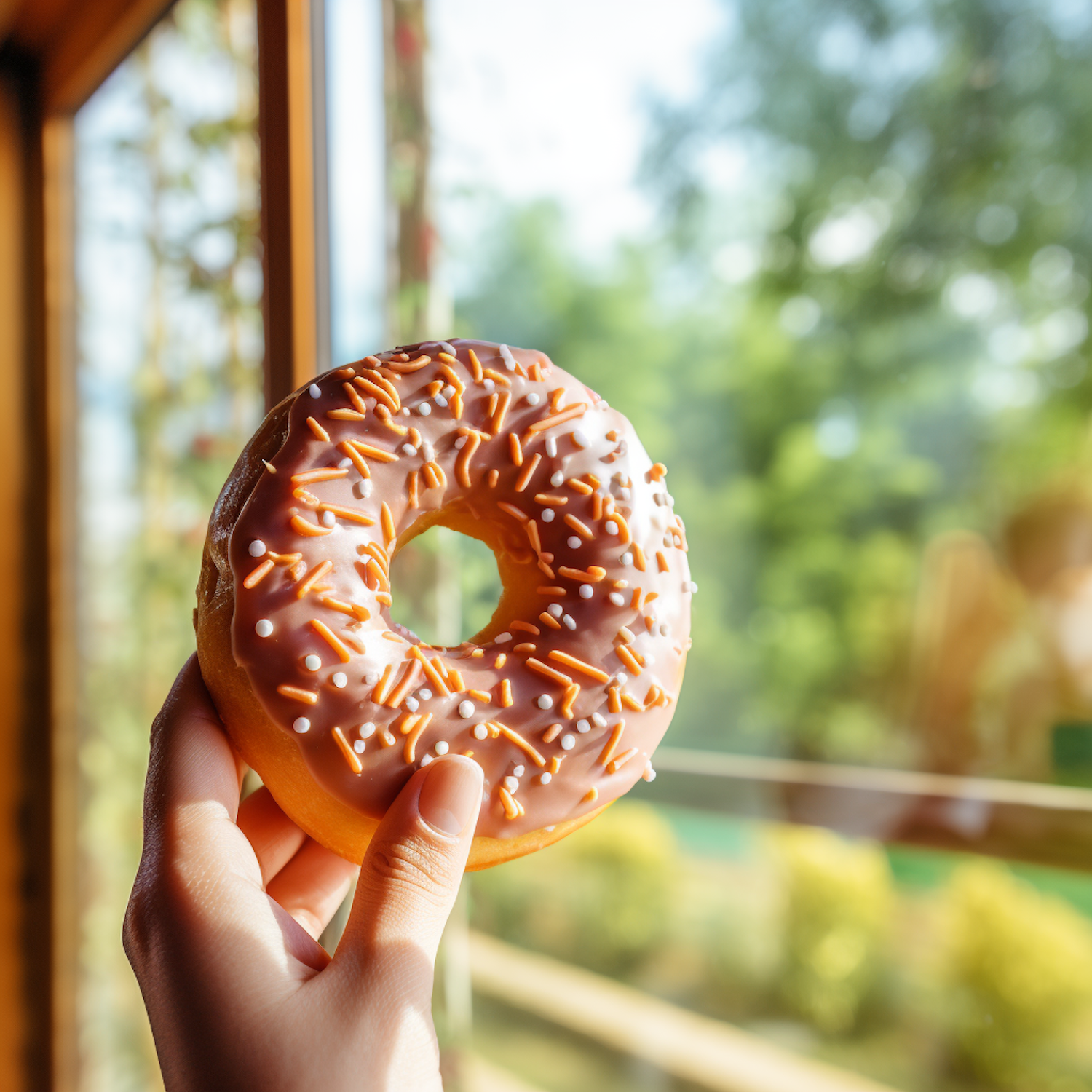 Sunny Day Caramel Sprinkle Donut Offer