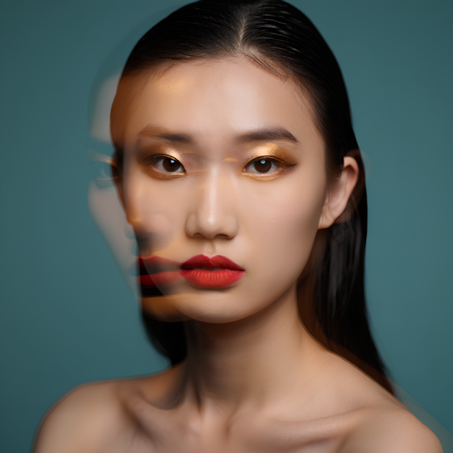 Double Exposure Portrait