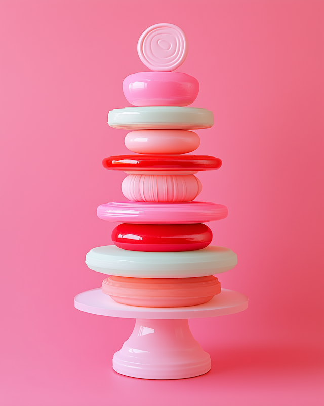 Colorful Stacked Objects