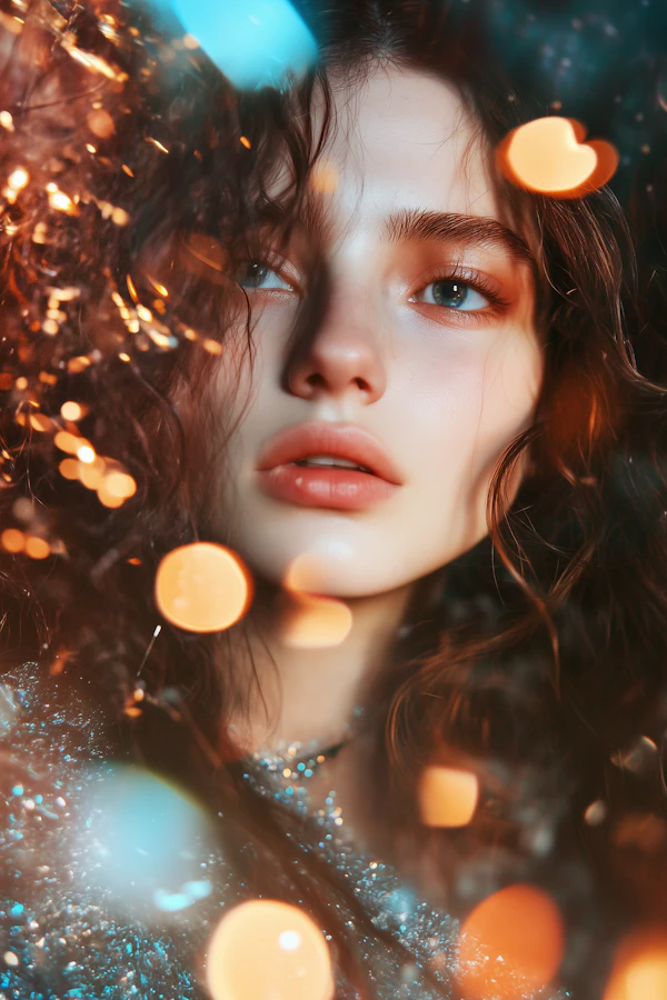 Ethereal Portrait of a Young Woman