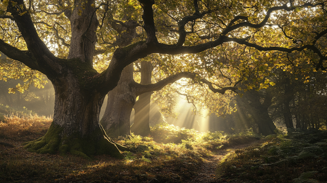 Serene Forest Scene