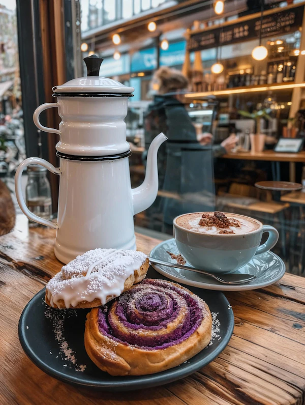 Cozy Café Scene