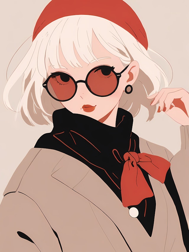 Stylish Illustrated Character