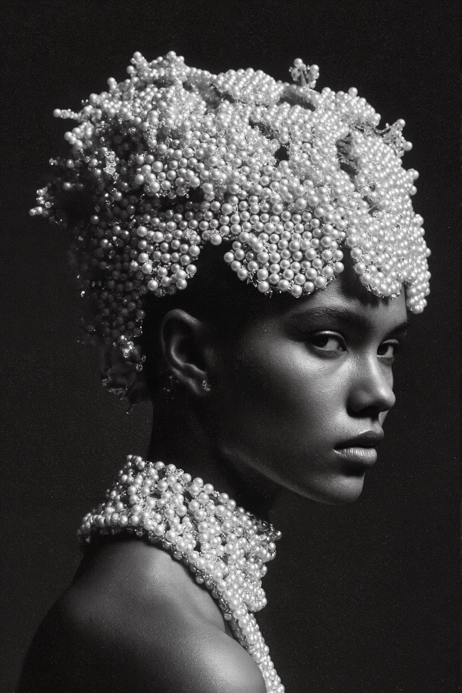 Pearl Adorned Portrait