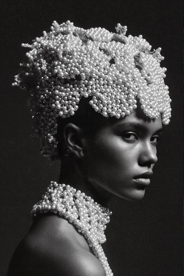 Pearl Adorned Portrait