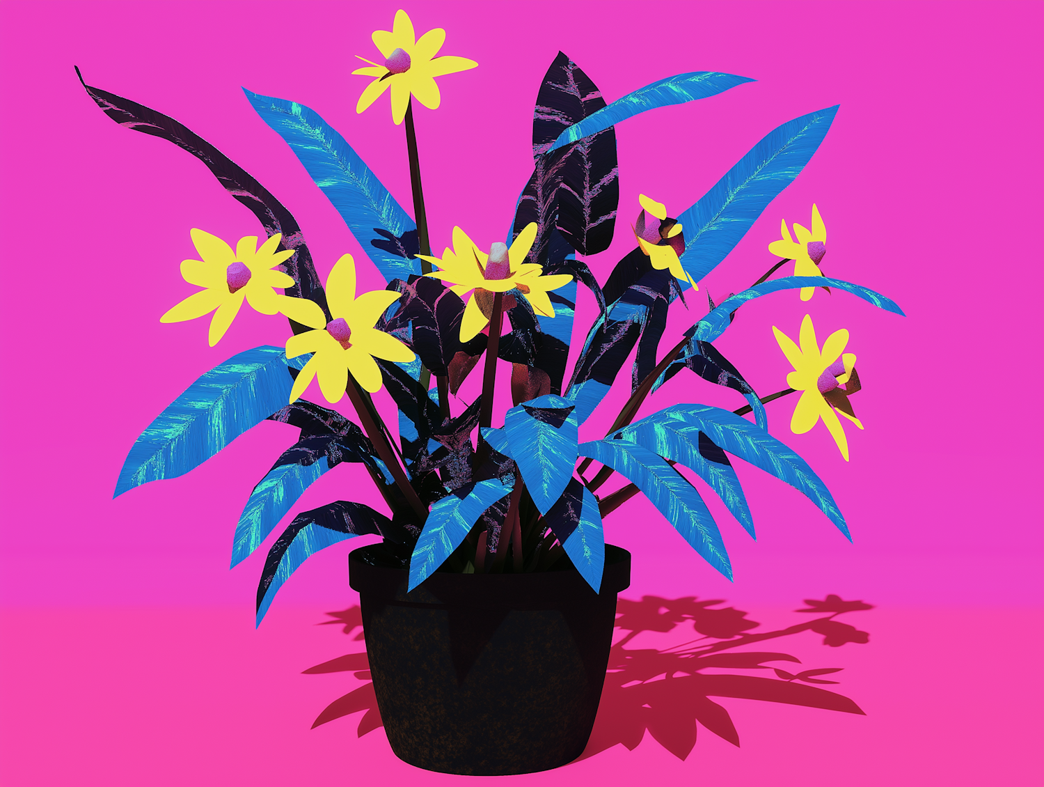 Vibrant Plant Composition