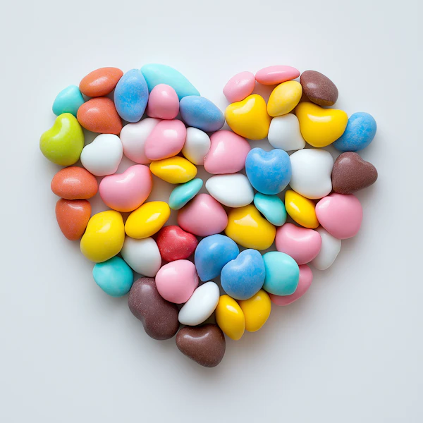 Heart Candy Arrangement