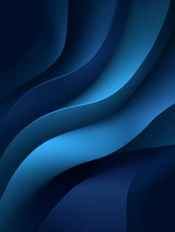 Abstract Blue Waves