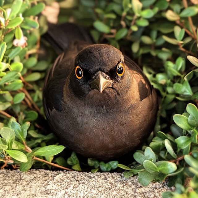 Bird in Lush Foliage