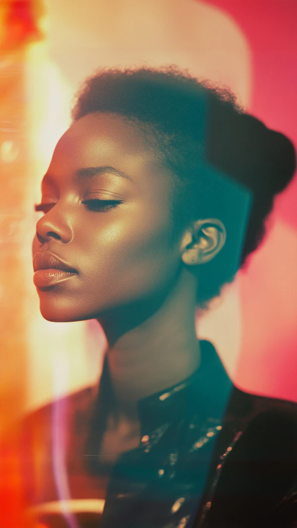 Serene Portrait Glow
