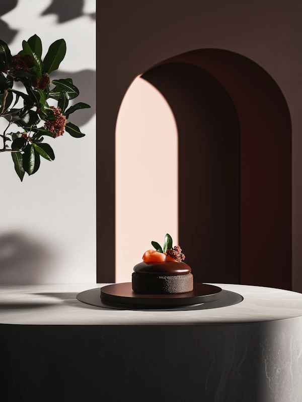 Elegant Chocolate Dessert
