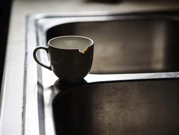 Chipped Ceramic Mug