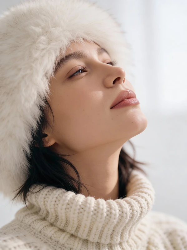 Cozy Winter Portrait