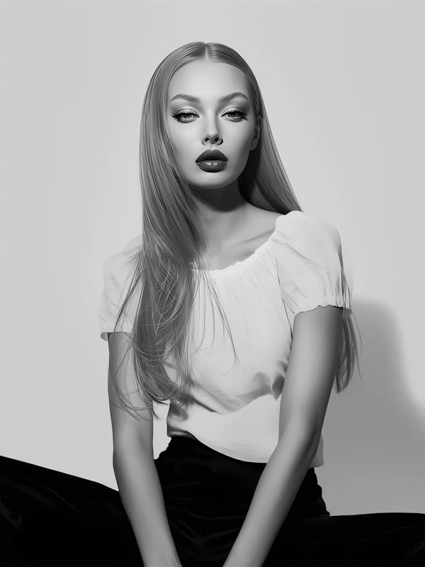 Monochromatic Portrait