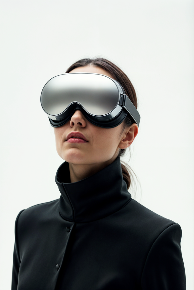 Futuristic Headset Fashion