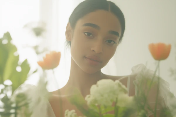 Ethereal Floral Portrait