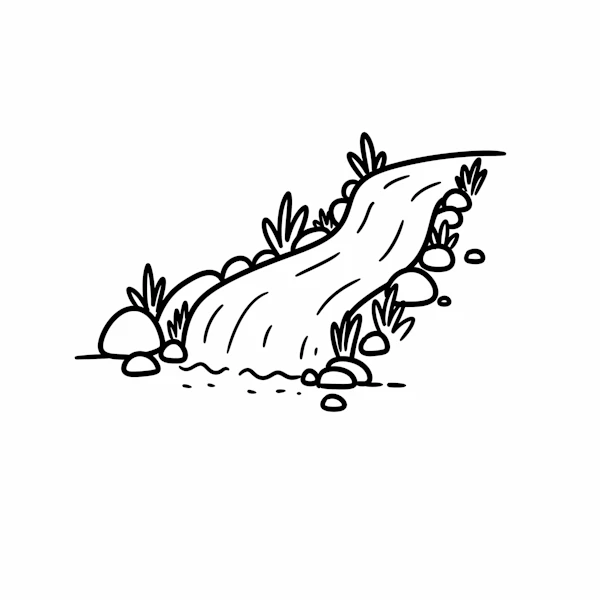 Stream Line Drawing