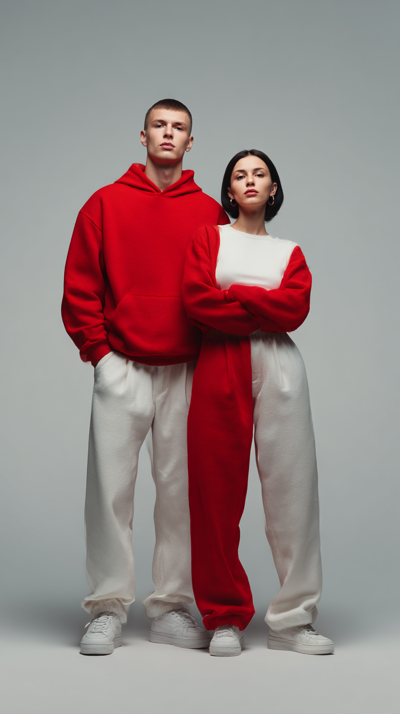 Stylish Duo Portrait