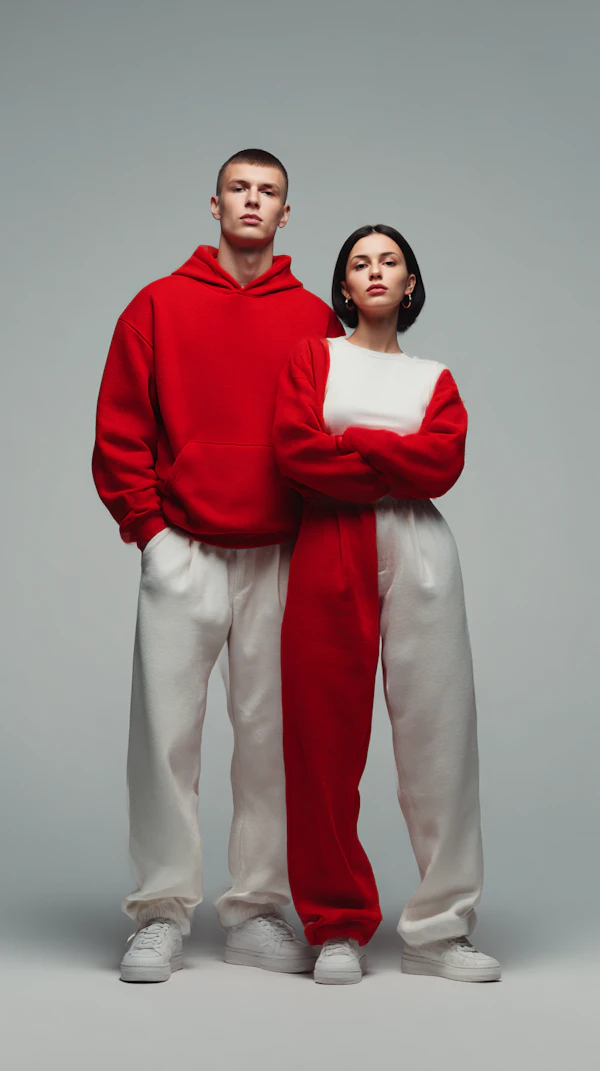 Stylish Duo Portrait