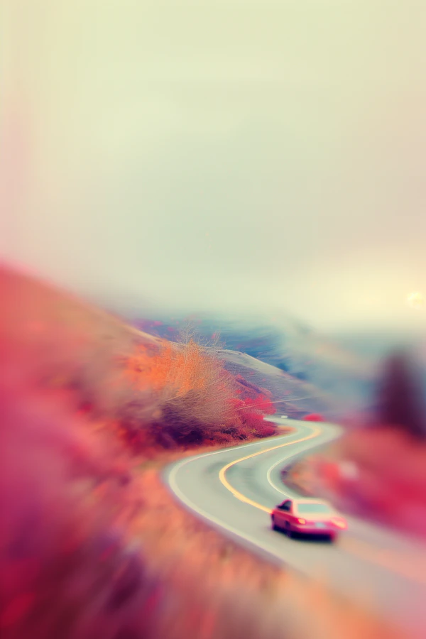 Dreamy Roadscape