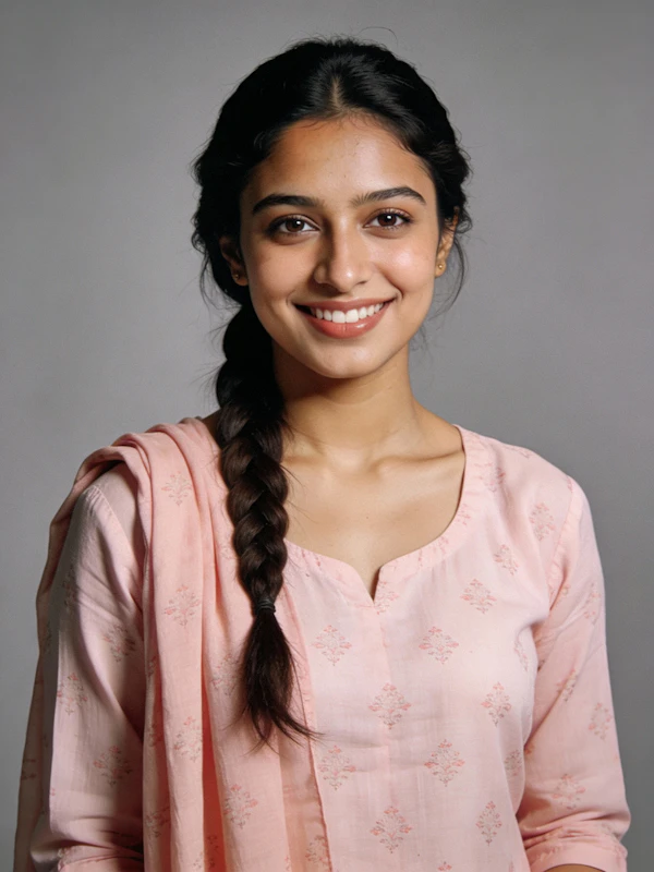 Serene Woman Portrait