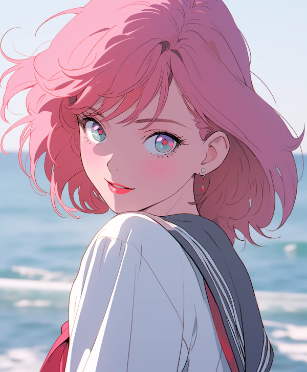 Pink-Haired Sailor
