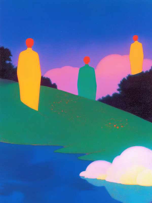 Surreal Abstract Scene