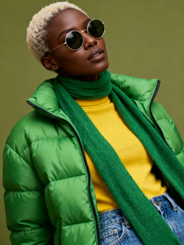 Stylish Green Attire