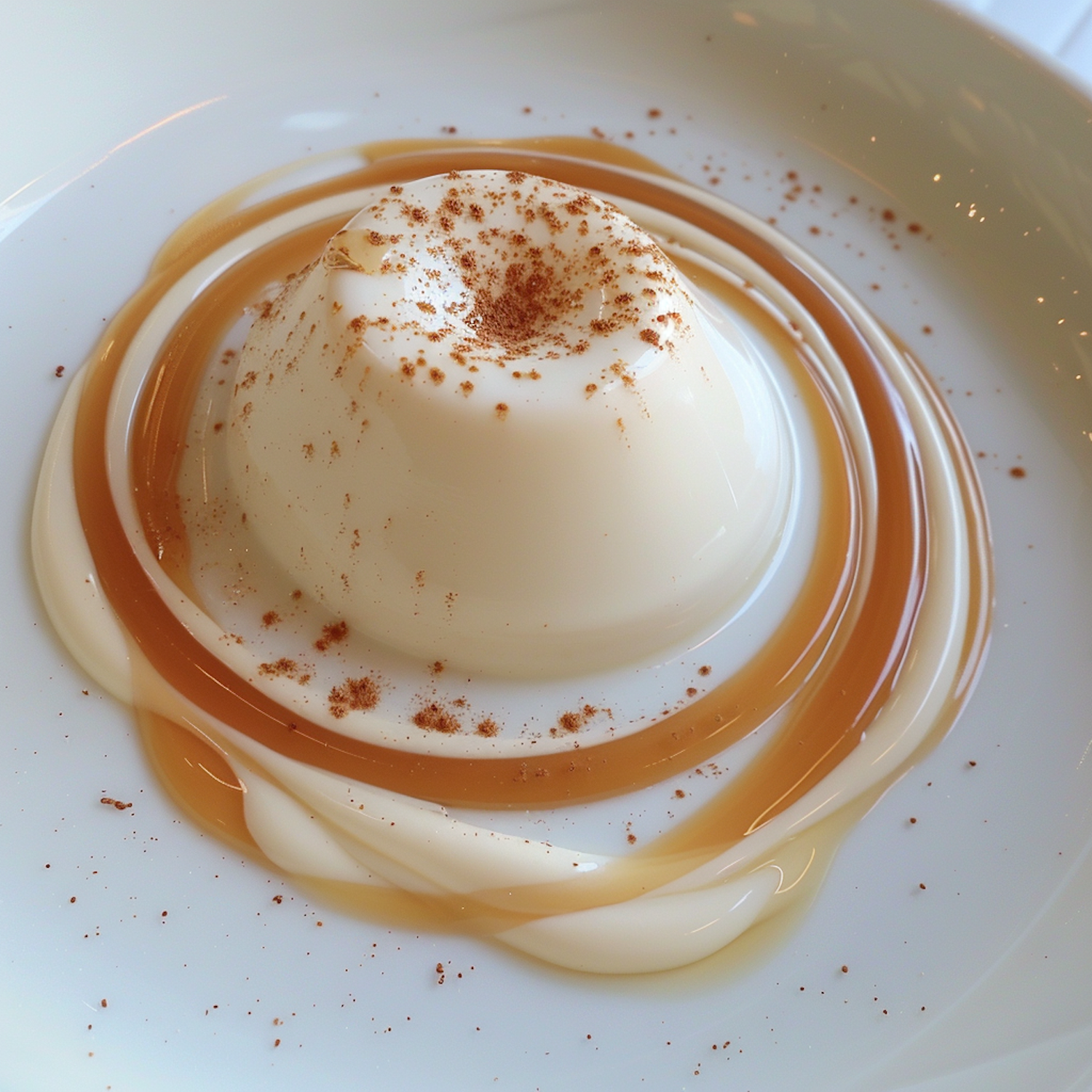 Elegant Panna Cotta Dessert