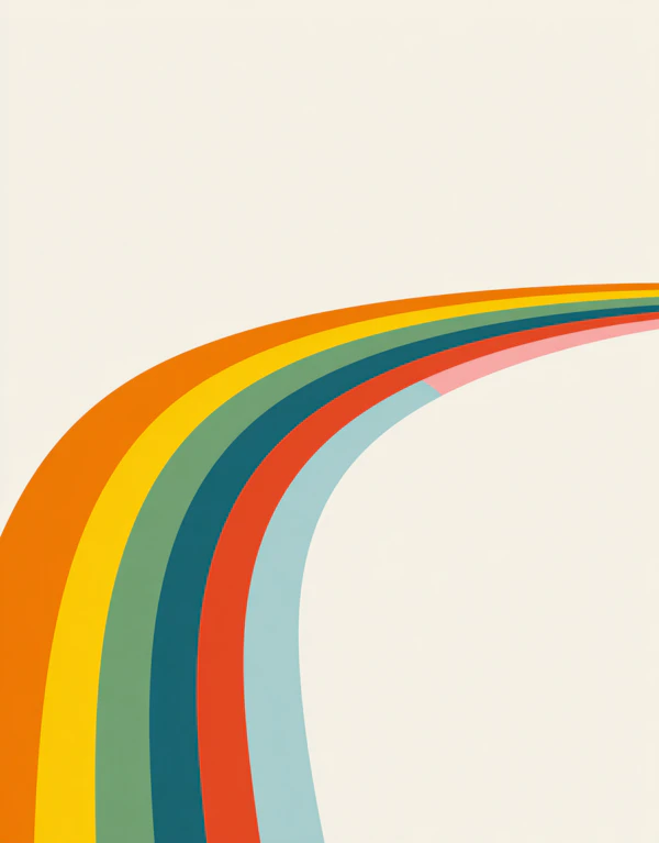 Abstract Color Arches