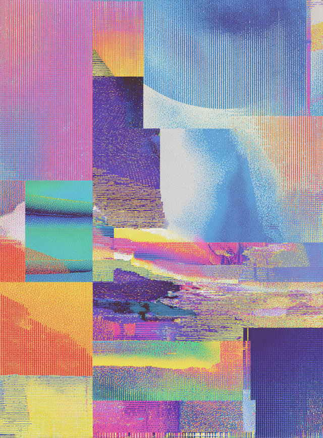 Abstract Glitch Art