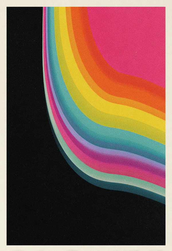 Vibrant Rainbow Gradient