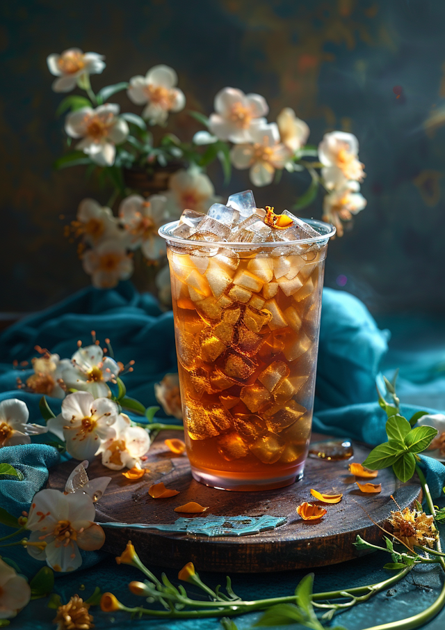 Rustic Iced Tea Elegance